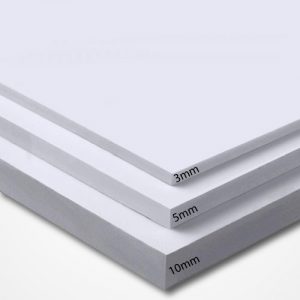 product image showing foamex thicknesses available